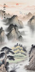 玄关山水画