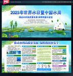 2025年世界水日展板