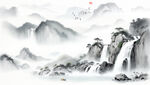 新中式水墨画