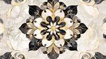 marble floral pattern