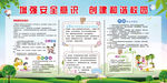 校园安全宣传栏