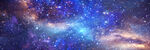 紫色梦幻星空顶星空软膜灯箱