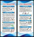 预防手足口病知识展架