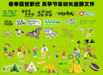 春游踏青风筝活动主画面