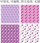 爱心图案 LOVE 印花  