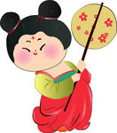 唐朝贵妃 古典手绘 美女