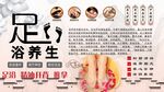 足疗养生背景墙