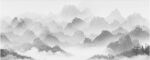 圆点山水激光镂空
