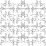 四方连续底纹方形边框矢量文件