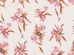 粉色花卉图案背景纹理