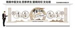 传统中医四季养生文化墙