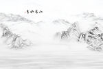 中式山水画