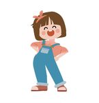 卡通女孩