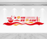 食堂餐厅文化墙
