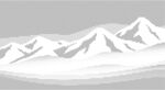 雪山风景图