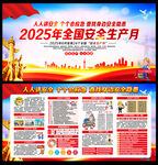 2025年生产月展板