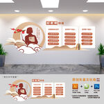 学校老师办公室文化墙