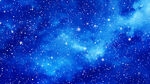 蓝色星空背景图