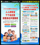 防灾减灾日展架