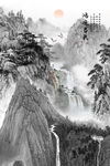 水墨画
