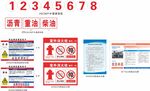 消防警示标识展示