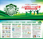 全国防灾减灾日展板