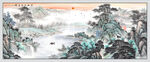 国画山水