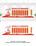 廉洁校园文化墙