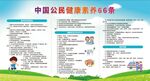 中国公民健康素养66条