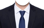 男士深色领带西装衣服素材