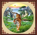 国画老虎