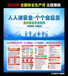 人人讲安全宣传海报