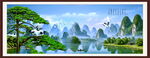 桂林山水风景画