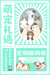 猫狗粮海报