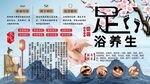 足疗养生背景墙