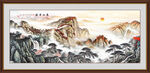 五岳独尊泰山图