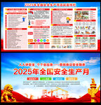 2025安全生产月宣传栏