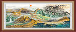 长城山水画