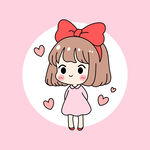 可爱小女孩