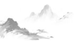 点状山