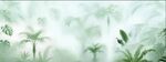 雾气磨砂膜效果绿植贴图