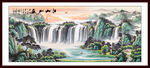 中堂山水画