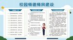 校园师德师风展板