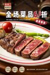 牛排海报