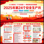 2025年安全生产月宣传栏