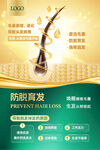 美发养育发头皮护理头发健康海报