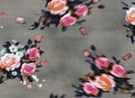 花卉图案布料纹理