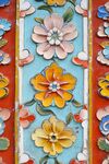 传统木雕花卉装饰图案