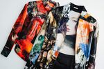 个性印花衬衫时尚单品展示