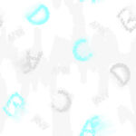 淡蓝灰白字母背景纹理图